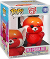 Funko Pop! Red Panda Mei #1185 (Funko Exclusive FLOCKED)